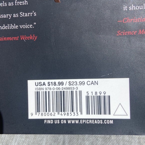 THE HATE YOU GIVE Angie Thomas #1 New York Times Bestseller Hardcover - Picture 4 of 7